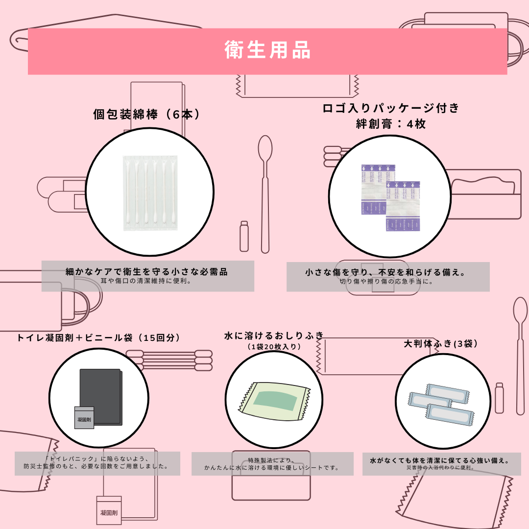 ウサギの学び 防災セット