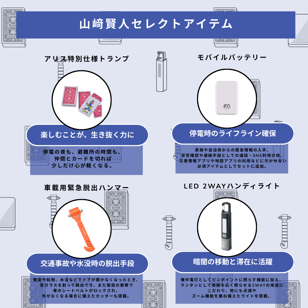 アリスの教訓 防災セット