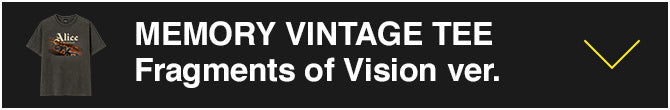 MEMORY VINTAGE TEE Fragments of Vision ver.