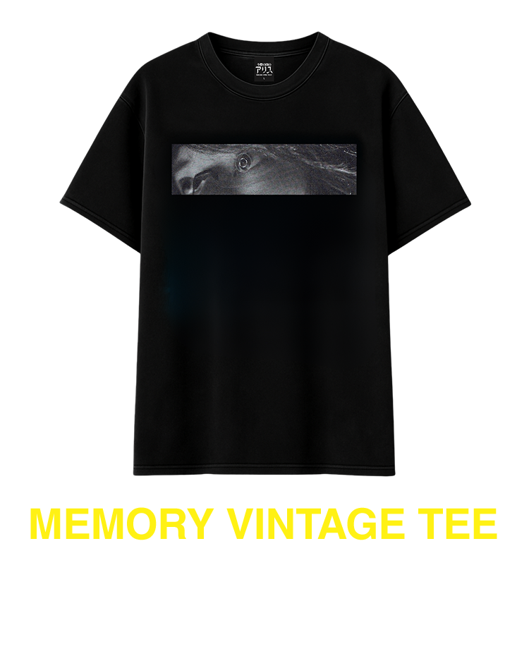 MEMORY VINTAGE TEE Presence of Alice ver.