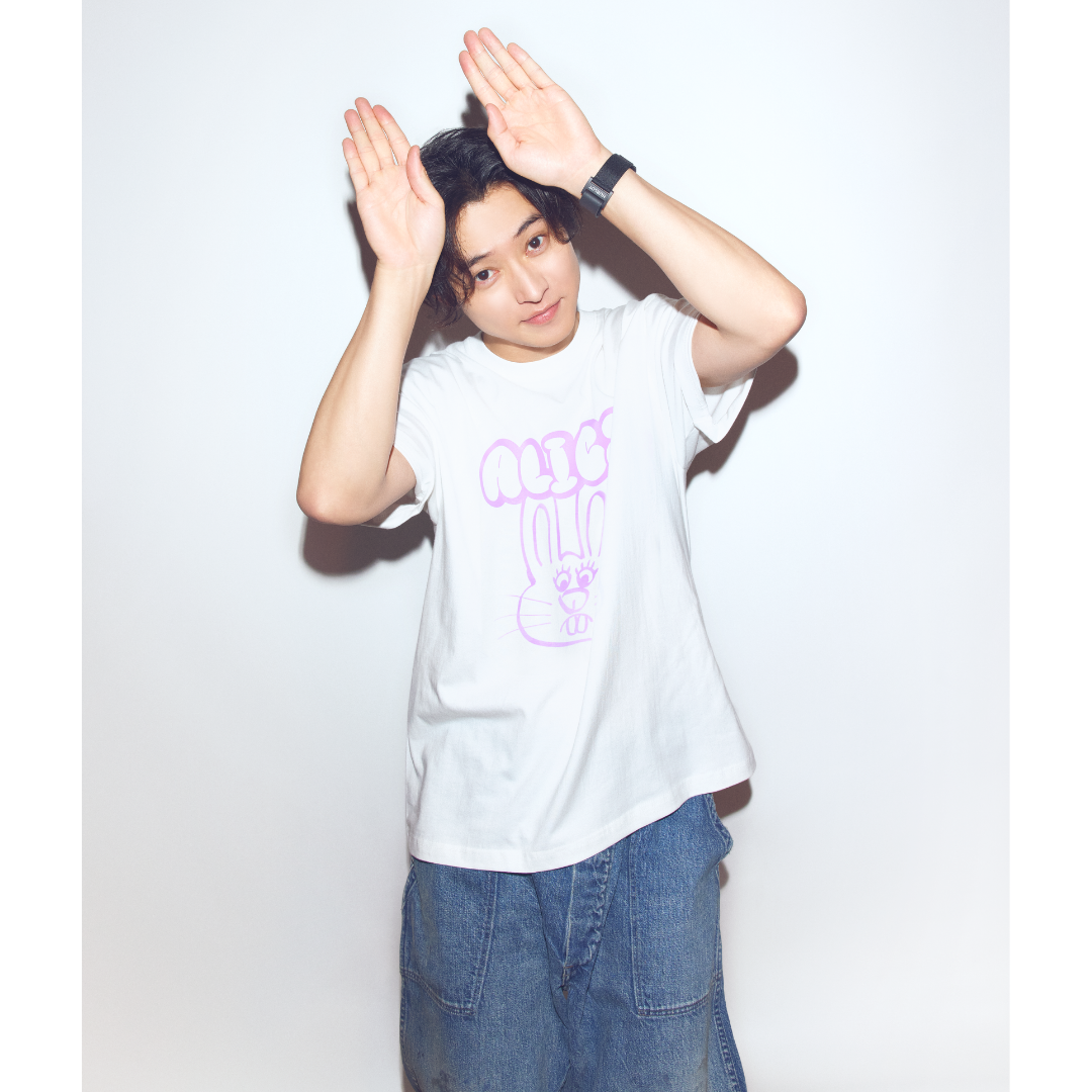山崎賢人プロデュース「今際の国のアリス」グッズ　Tシャツ