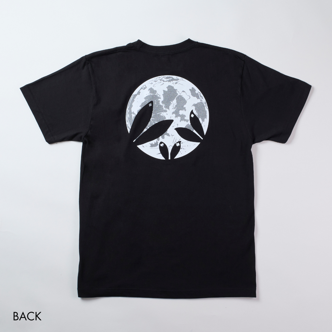 土屋太鳳プロデュース「今際の国のアリス」グッズTシャツ　バックプリントが個性的なTシャツ