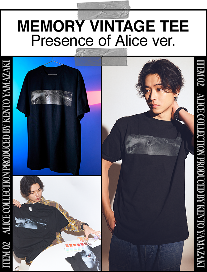 MEMORY VINTAGE TEE Presence of Alice ver.
