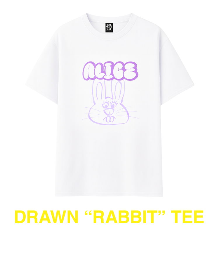 DRAWN “RABBIT” TEE